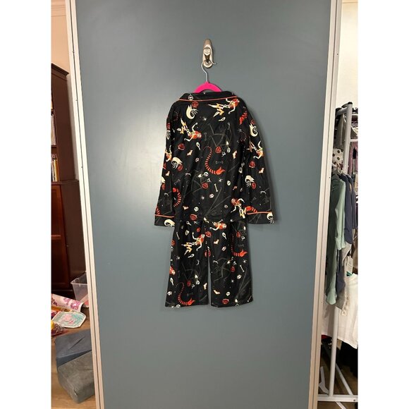 NEW Disney Nightmare Before Christmas Theme Pajama Set Size 6 Black - Picture 2 of 9